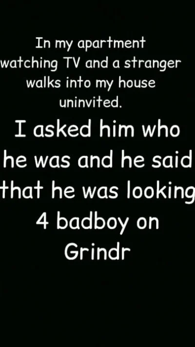 Grindr Anon cums to the wrong apartment