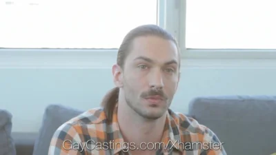 HD – GayCastings New to porn Andy wants to fuck on camera